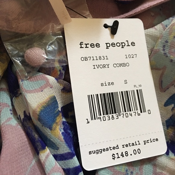 Free People Alice Dress Sz S - Picture 6 of 8